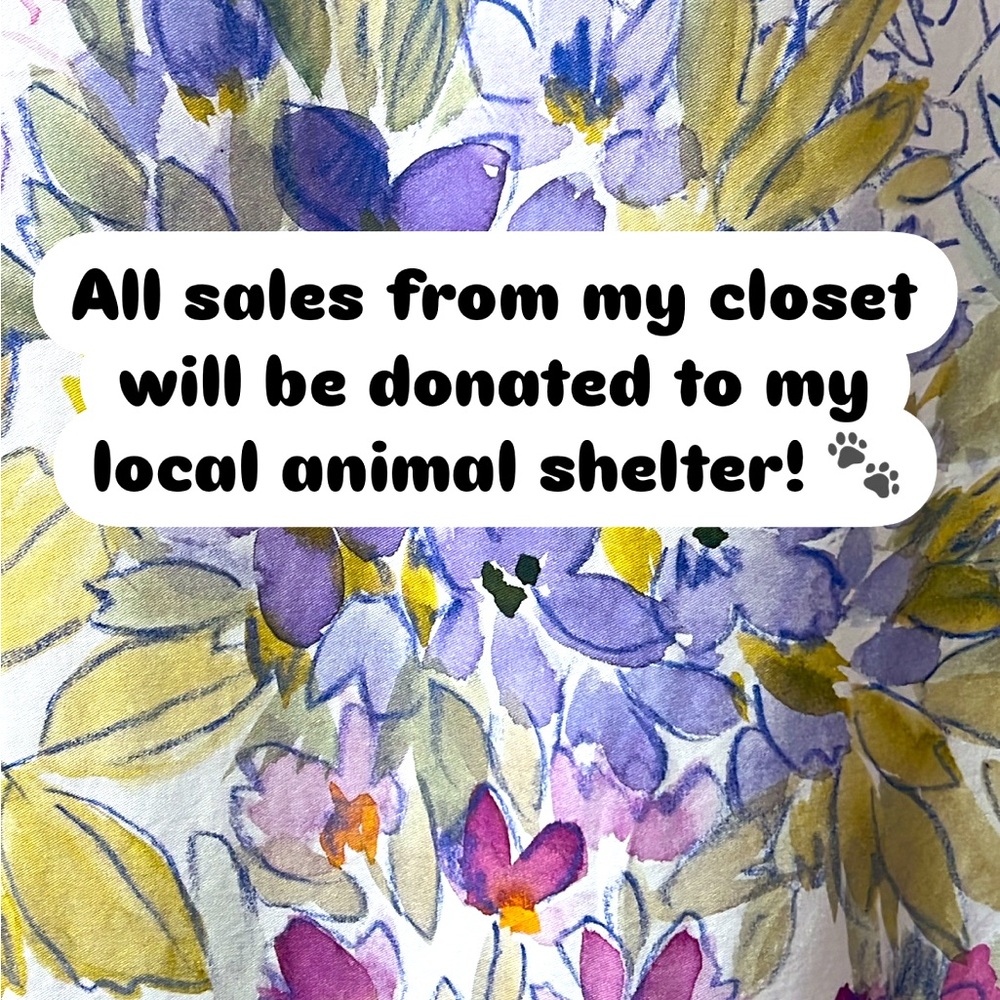 100% of all money made from sales will go to my local animal shelter 🐾